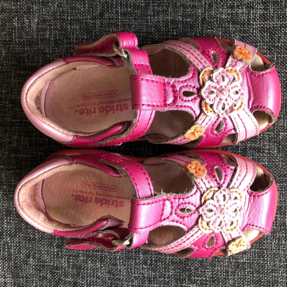 Baby Girl Stride Rite Hazel Sandal Size 5.5 M